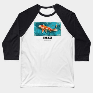 Lucky Koi Fish Japan Baseball T-Shirt